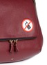 Detail View - Click To Enlarge - ANYA HINDMARCH - 'No Mobiles Maxi Zip' leather crossbody bag