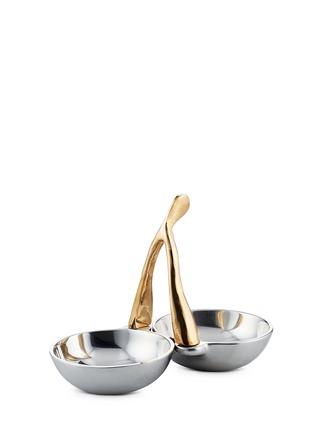 Main View - Click To Enlarge - LUNARES - Wishbone double condiment dish