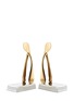 Main View - Click To Enlarge - LUNARES - Wishbone bookend set