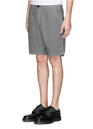 Front View - Click To Enlarge - PS PAUL SMITH - Micro houndstooth shorts