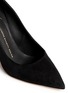 Detail View - Click To Enlarge - 73426 - 'Yvette' crystal pavé heel suede pumps