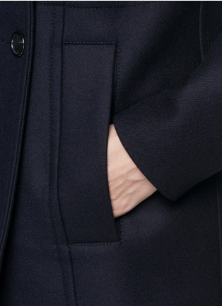 Detail View - Click To Enlarge - PROENZA SCHOULER - Wool-cashmere peacoat