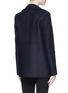 Back View - Click To Enlarge - PROENZA SCHOULER - Wool-cashmere peacoat