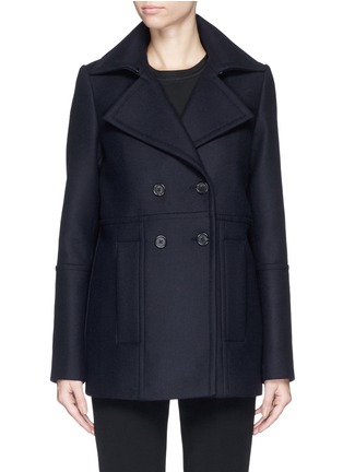 Main View - Click To Enlarge - PROENZA SCHOULER - Wool-cashmere peacoat