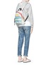 Figure View - Click To Enlarge - MARC BY MARC JACOBS - Domo Arigato mini Packrat' marble print backpack