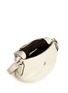 Detail View - Click To Enlarge - MARC BY MARC JACOBS - 'New Q mini Natasha' grommet perforated leather hobo bag