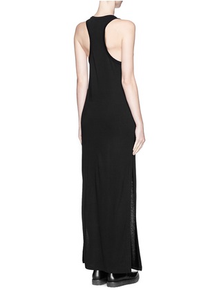 Back View - Click To Enlarge - T BY ALEXANDER WANG - Classic racerback maxi dress