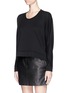 Front View - Click To Enlarge - T BY ALEXANDER WANG - French terry sweatshirt
