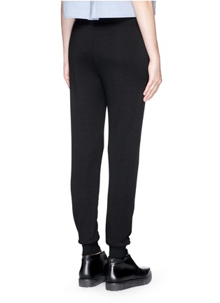 Back View - Click To Enlarge - T BY ALEXANDER WANG - French terry sweatpants