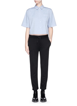 Figure View - Click To Enlarge - T BY ALEXANDER WANG - French terry sweatpants