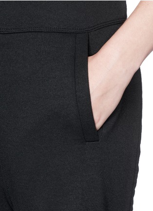Detail View - Click To Enlarge - T BY ALEXANDER WANG - Racerback French terry jumpsuit