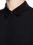 Detail View - Click To Enlarge - T BY ALEXANDER WANG - Silk collared shirt dress