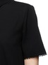 Detail View - Click To Enlarge - T BY ALEXANDER WANG - Silk collared shirt dress