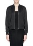 Main View - Click To Enlarge - T BY ALEXANDER WANG - Stretch silk twill bomber jacket