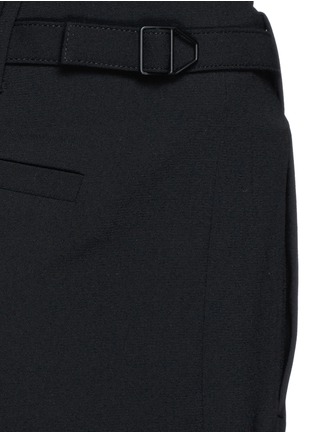 Detail View - Click To Enlarge - T BY ALEXANDER WANG - Waist tab crepe shorts