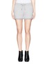 Main View - Click To Enlarge - T BY ALEXANDER WANG - Heavy French terry logo shorts