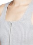 Detail View - Click To Enlarge - T BY ALEXANDER WANG - Rib knit cropped tank top