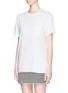 Front View - Click To Enlarge - T BY ALEXANDER WANG - Patch pocket welded seam jersey T-shirt
