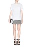 Figure View - Click To Enlarge - T BY ALEXANDER WANG - Patch pocket welded seam jersey T-shirt