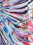 Detail View - Click To Enlarge - EMILIO PUCCI - Star feather print silk maxi skirt