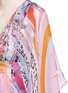 Detail View - Click To Enlarge - EMILIO PUCCI - Star feather print silk chiffon blouse