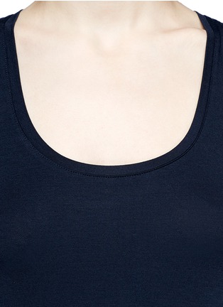 Detail View - Click To Enlarge - VINCE - Drape stretch jersey tank top