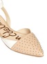 Detail View - Click To Enlarge - SAM EDELMAN - 'Brina' ankle strap stud flats 