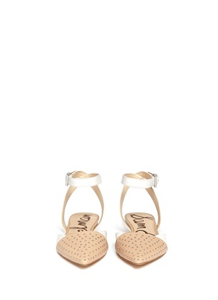 Figure View - Click To Enlarge - SAM EDELMAN - 'Brina' ankle strap stud flats 