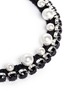 Detail View - Click To Enlarge - JOOMI LIM - Crystal pearl cotton braid necklace