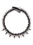 Main View - Click To Enlarge - JOOMI LIM - Skull spike cotton braid necklace