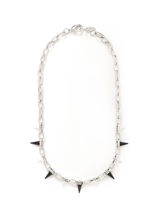 Main View - Click To Enlarge - JOOMI LIM - 'White Out' spike chain necklace