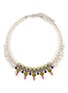 Main View - Click To Enlarge - JOOMI LIM - Crystal pearl double strand necklace