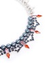 Detail View - Click To Enlarge - JOOMI LIM - Crystal pearl double strand necklace