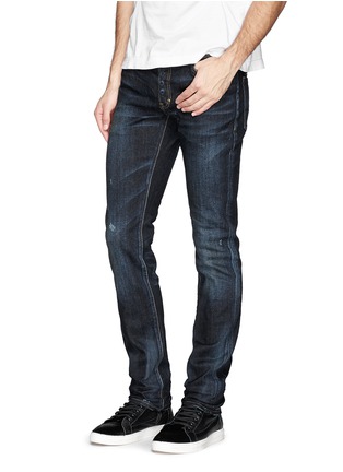 Figure View - Click To Enlarge - PRPS - 'Gremlin' washed skinny jeans