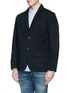Front View - Click To Enlarge - ALEX MILL - Cotton twill blazer