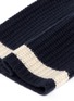Detail View - Click To Enlarge - ALEX MILL - Stripe cashmere beanie