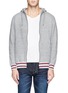 Main View - Click To Enlarge - WHITE MOUNTAINEERING - Fleece lining zip up hoodie