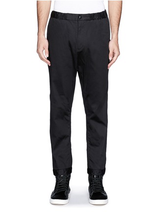 Main View - Click To Enlarge - WHITE MOUNTAINEERING - Stretch piqué pants