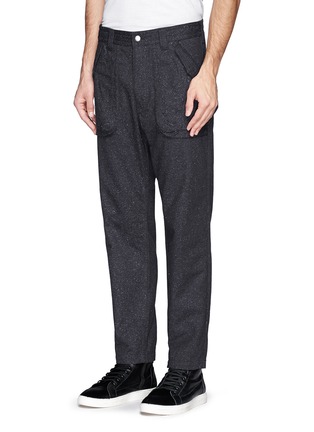 Front View - Click To Enlarge - WHITE MOUNTAINEERING - Twill pants