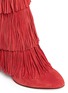 Detail View - Click To Enlarge - PAUL ANDREW - 'Taos' suede fringe boots
