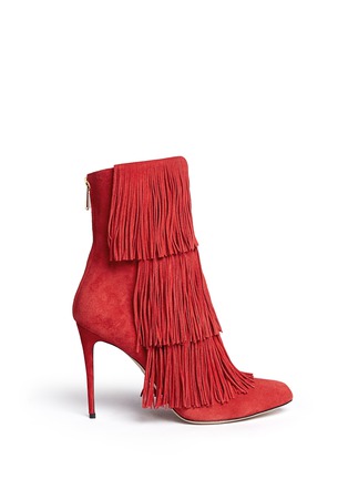 Main View - Click To Enlarge - PAUL ANDREW - 'Taos' suede fringe boots