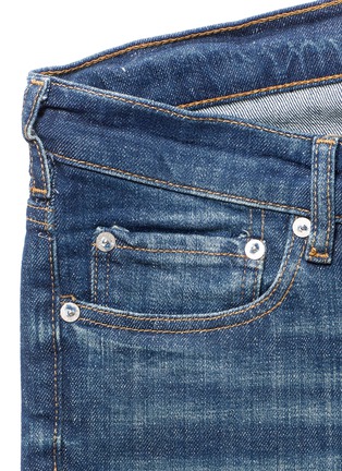 Detail View - Click To Enlarge - ACNE STUDIOS - 'Ace' stretch cotton jeans