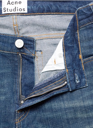 Detail View - Click To Enlarge - ACNE STUDIOS - 'Ace' stretch cotton jeans