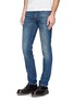 Figure View - Click To Enlarge - ACNE STUDIOS - 'Ace' stretch cotton jeans