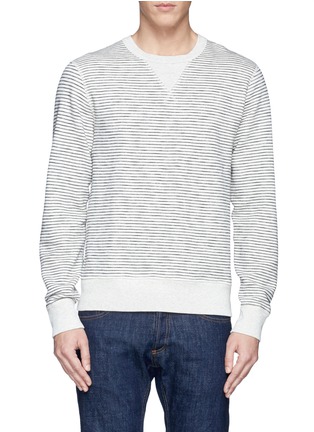Main View - Click To Enlarge - ALEX MILL - Stripe French terry sweatshirt