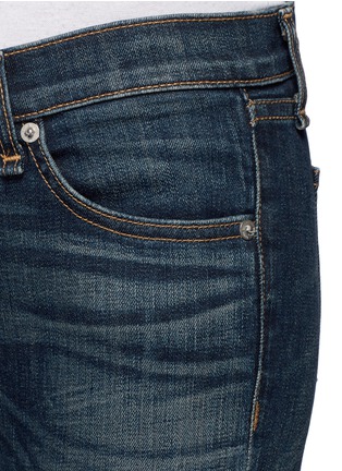 Detail View - Click To Enlarge - RAG & BONE - Raw-edge hem cropped jeans