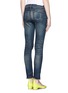 Back View - Click To Enlarge - RAG & BONE - Raw-edge hem cropped jeans