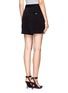 Back View - Click To Enlarge - 3.1 PHILLIP LIM - Draped front shorts