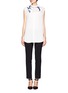 Figure View - Click To Enlarge - 3.1 PHILLIP LIM - Embellished silk top