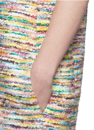 Detail View - Click To Enlarge - CHLOÉ - Multi-colour tweed shift dress